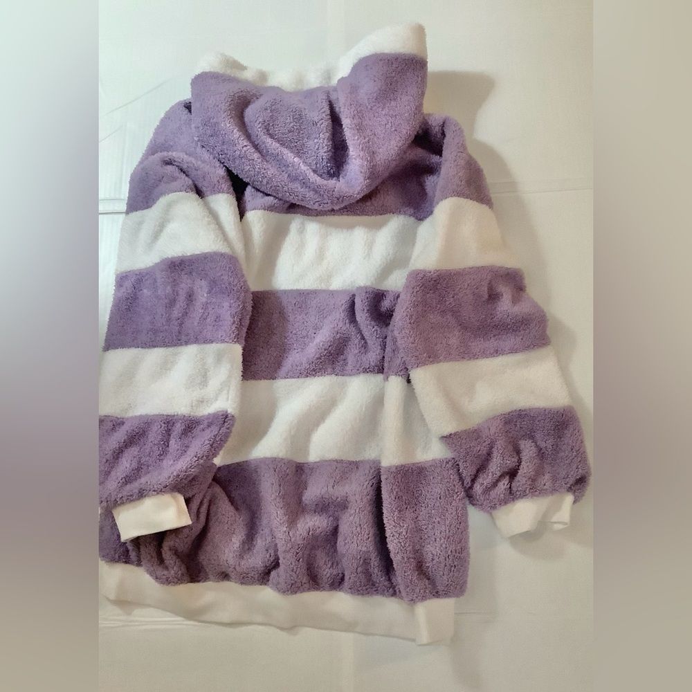 NWOT. Hooded Plush Jacket. Size 5X - Picture 5 of 6